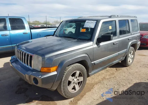 2007 Jeep Commander Sport из США, поврежденный, VIN 1J8HH48N97C622259